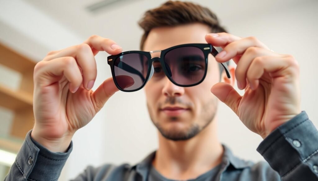 choosing sunglasses