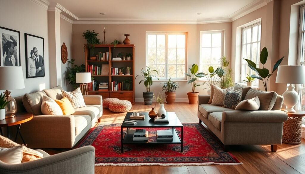 decorating a room
