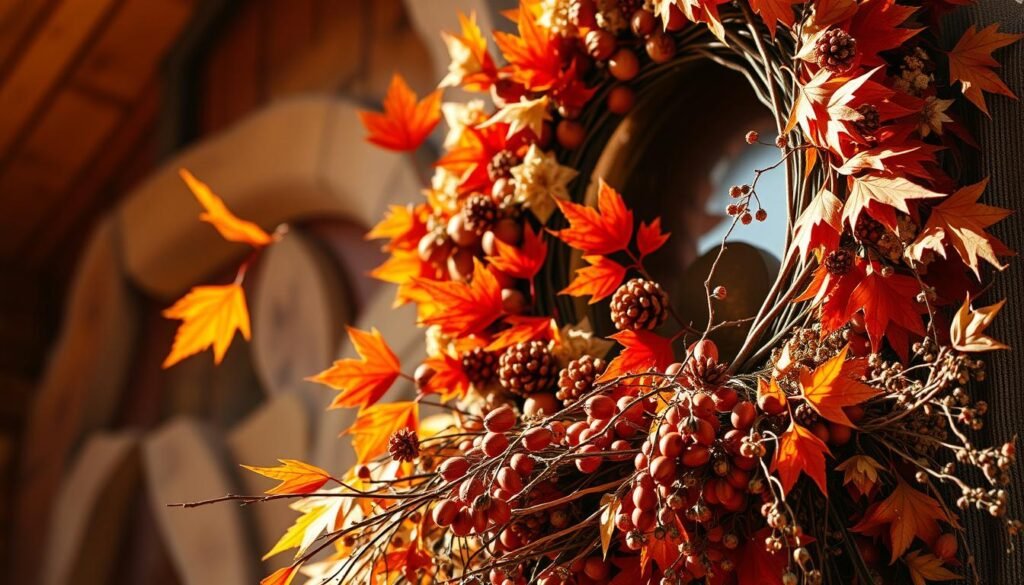 fall wreath and garland ideas