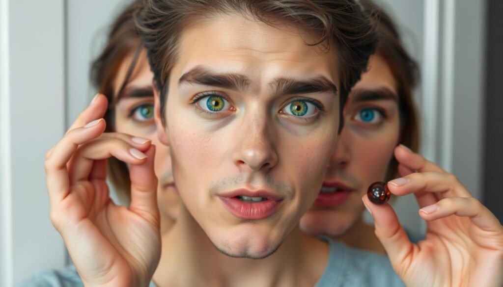 how to choose colored contact lenses
