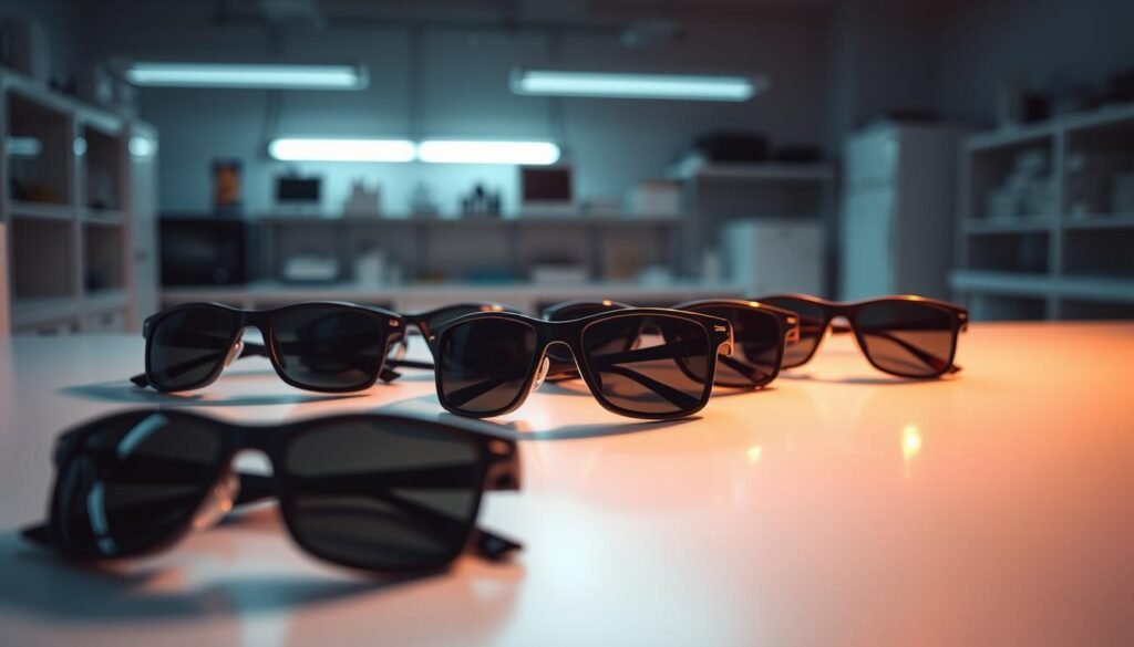negatives of polarized sunglasses