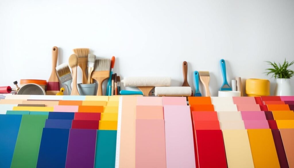 paint color selection