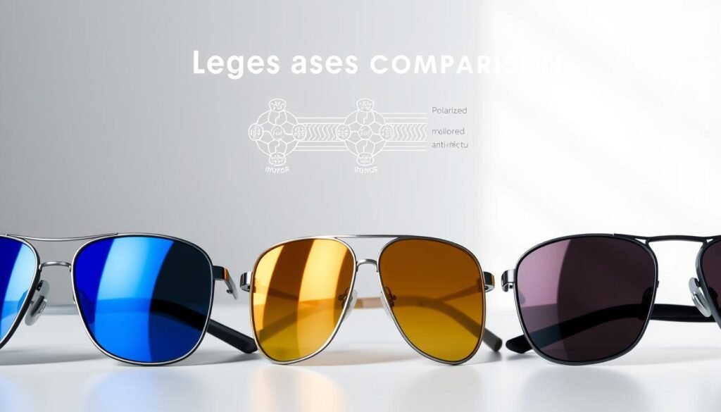sunglasses lens coatings comparison